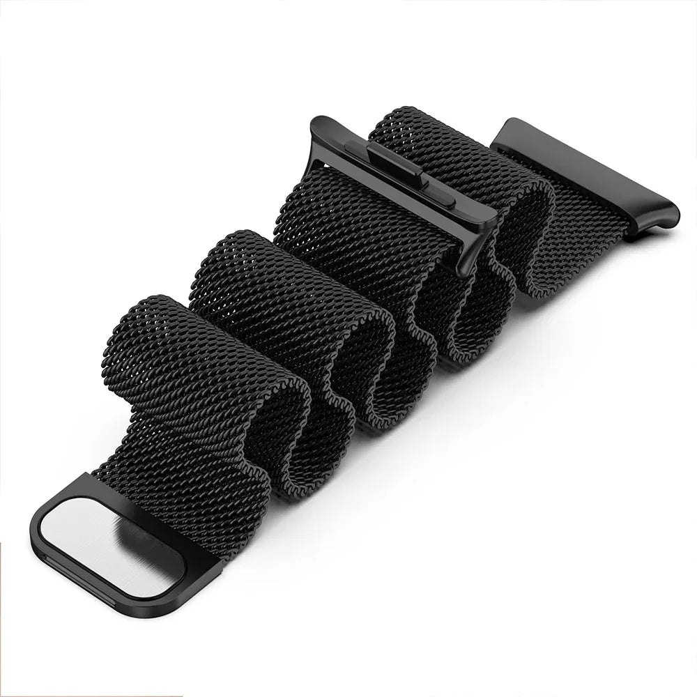 Original Milanese Loop For Redmi Watch 4 strap accessories 2024 Metal Belt Magnetic Correa Bracelet For Xiaomi miband 8 Pro Band