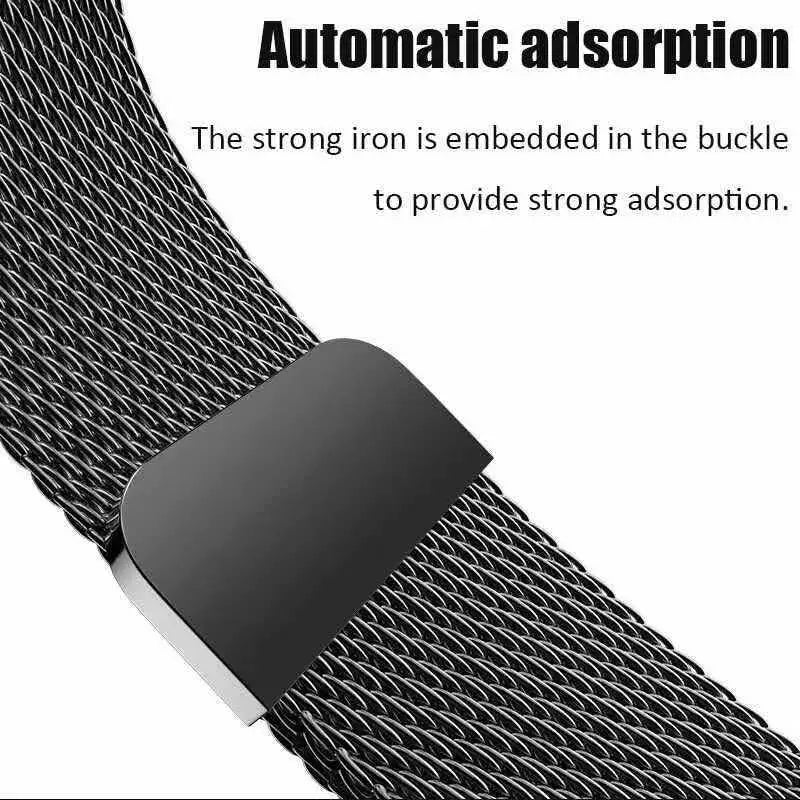 Original Milanese Loop For Redmi Watch 4 strap accessories 2024 Metal Belt Magnetic Correa Bracelet For Xiaomi miband 8 Pro Band